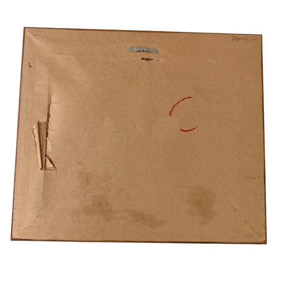 Watercolor Painting Of Cat Kitten Sleeping On Pillows Signed JT Poland - Picture 5 of 7